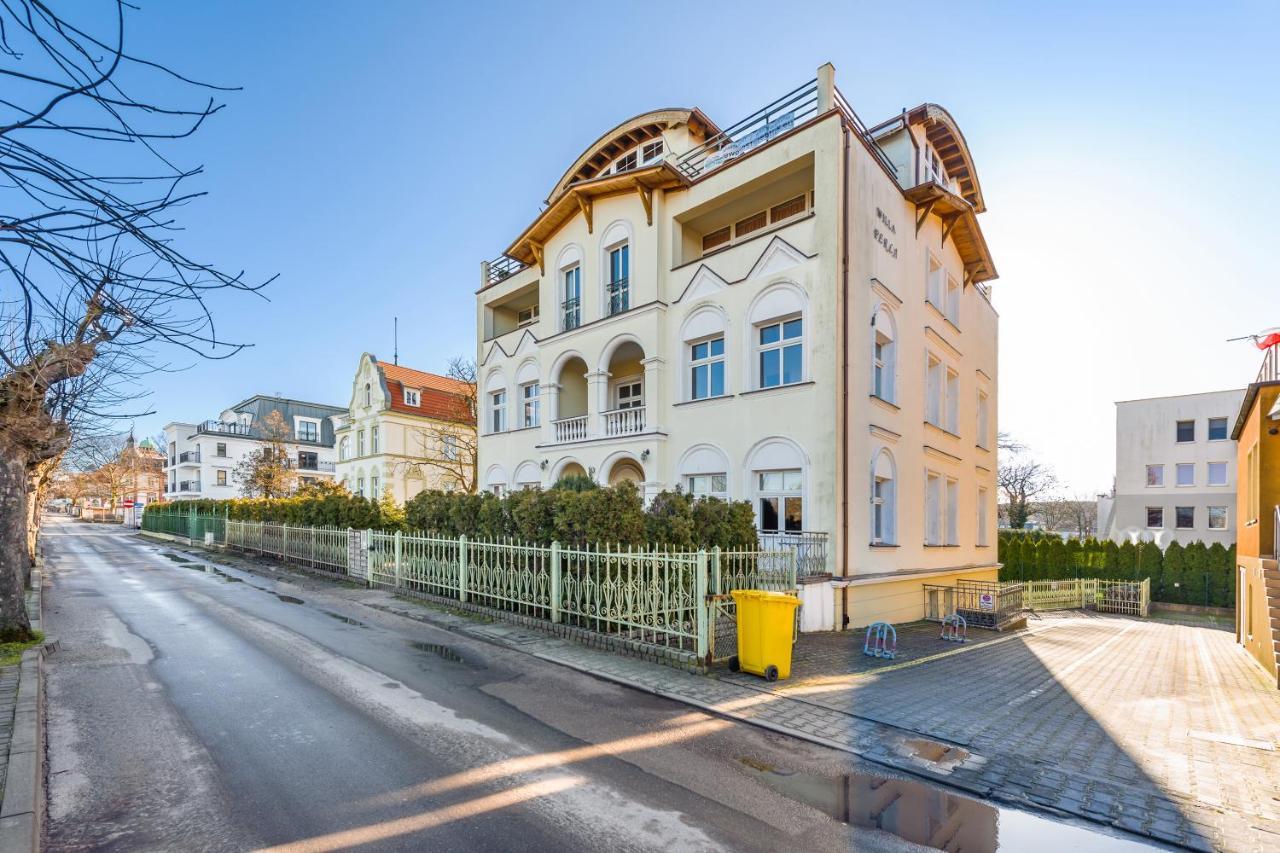 Apartamenty Sun & Snow Ostseeblick Willa Perla Miedzyzdroje Esterno foto